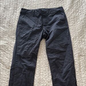 Aeropostale Men's Dark Gray Chinos